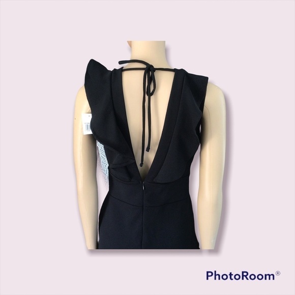 Beautiful Black Midi Dress - Picture 3 of 5